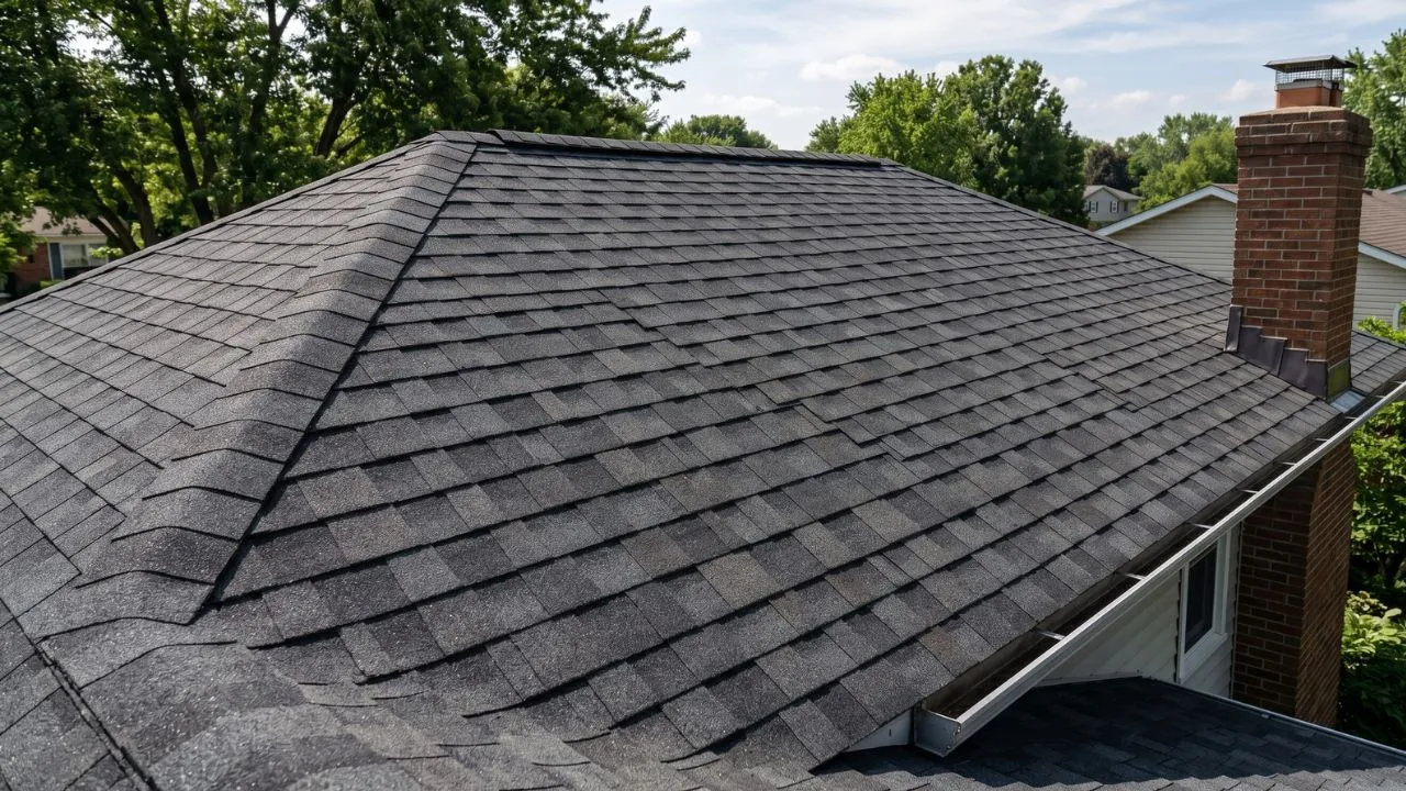 What is asphalt shingle roofing?
