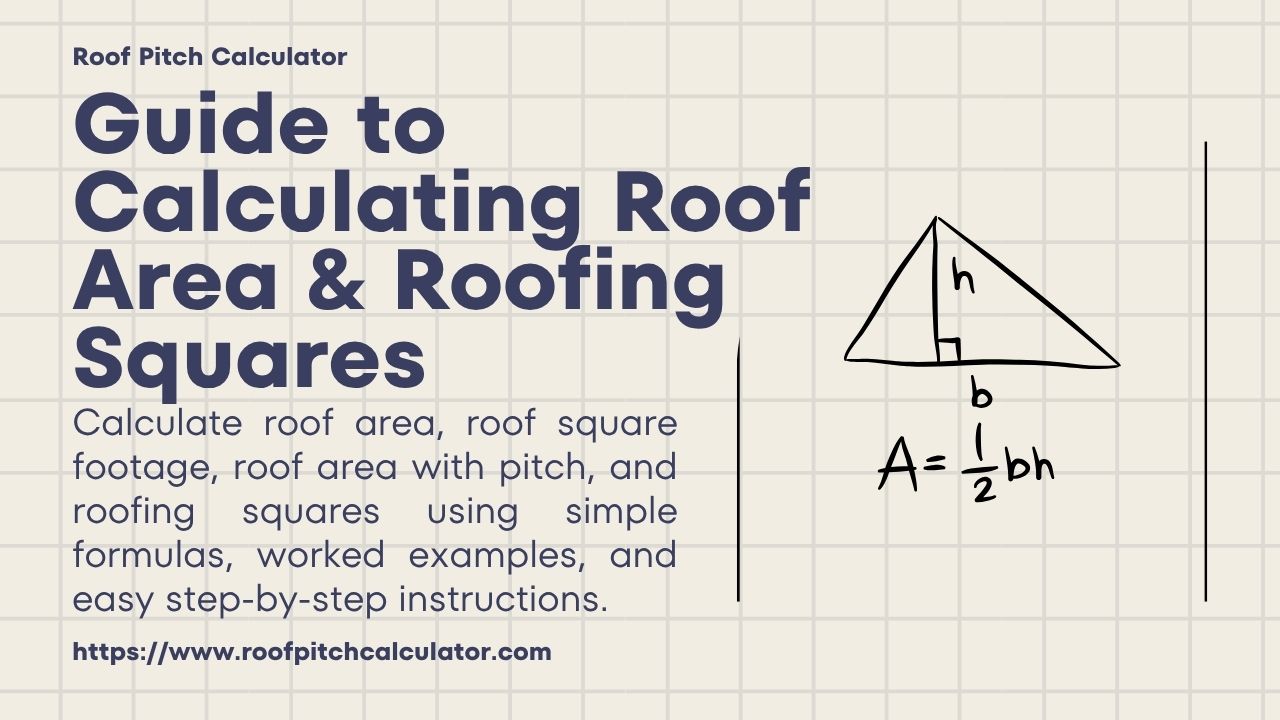 The Ultimate Guide to Calculating Roof Area & Roofing Squares (Formulas & Examples)