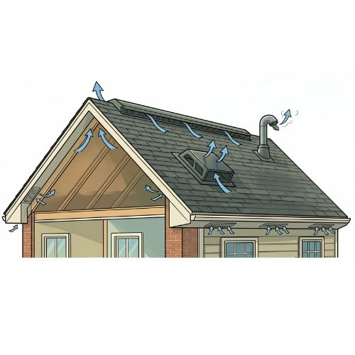 Roof Ventilation Diagram